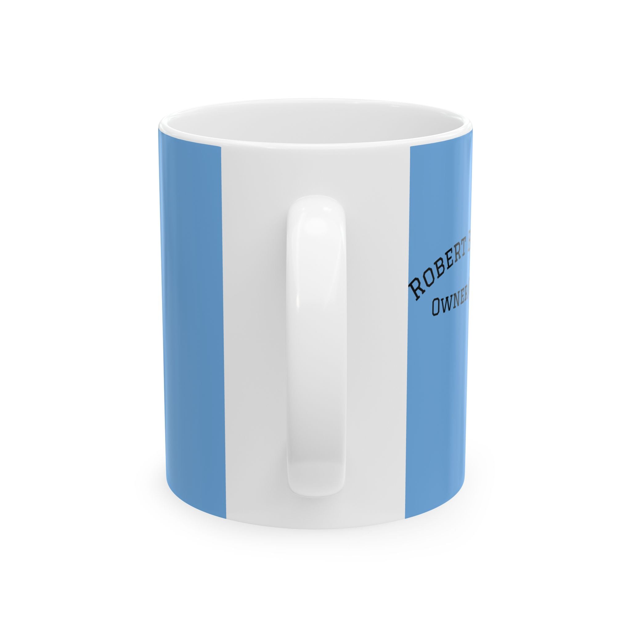 Fav Brew Coffee Bean Ceramic Mug — 'Fav Brew Premium Taste' Coffee Cup (11oz/15oz)