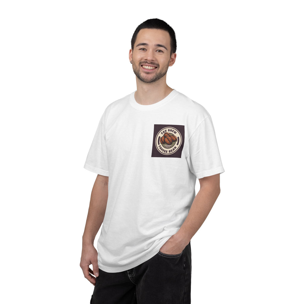 Coffee Break Logo T‑Shirt — Personalized "Robert" Chest Print