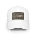 Jesus Embroidered Patch Cap — Low Profile Christian Baseball Hat