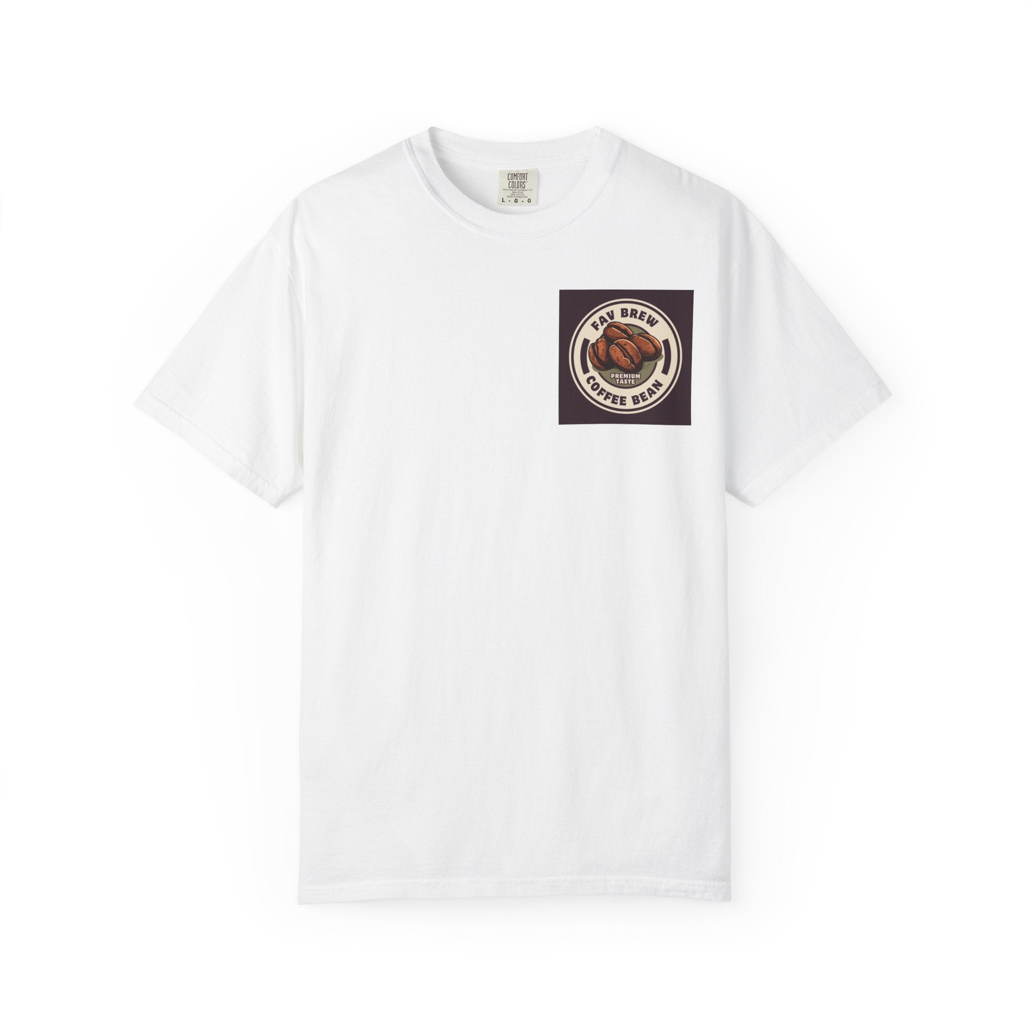 Coffee Break Logo T‑Shirt — Personalized "Robert" Chest Print