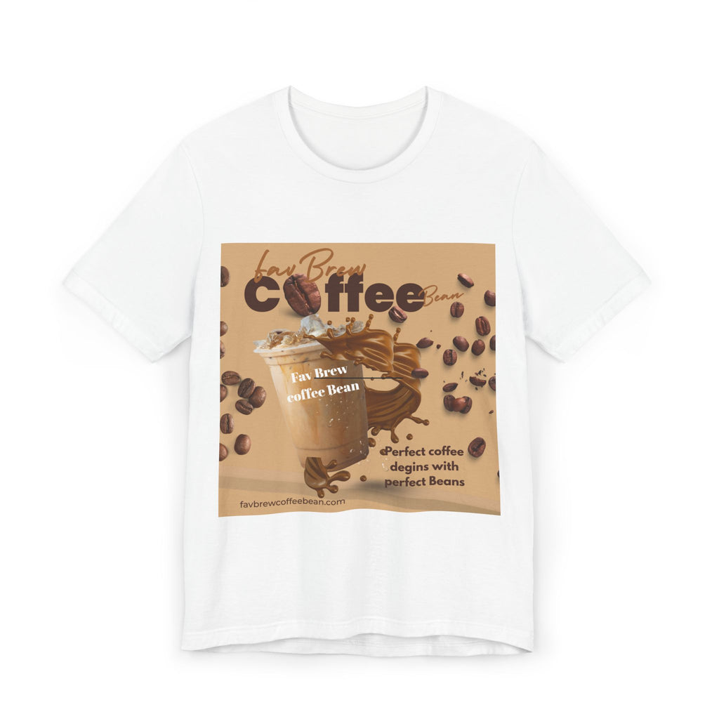 Coffee Beans Graphic T-Shirt — Retro Brew Café Design